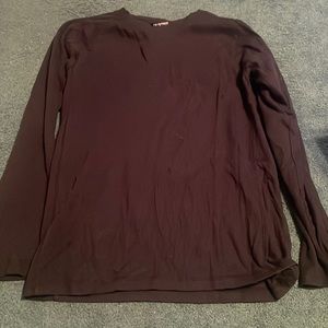 Black long sleeve shirt